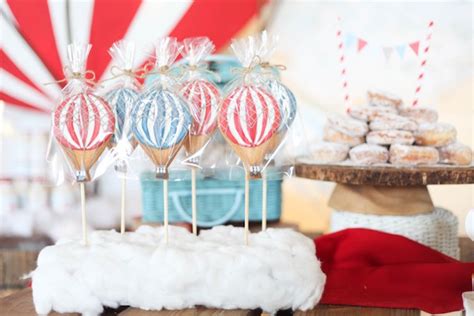 Kara S Party Ideas Rustic Hot Air Balloon Birthday Party Kara S Party Ideas