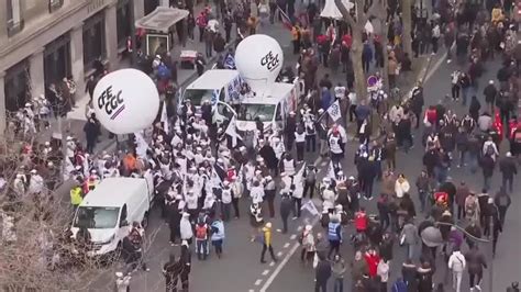 Nueva Ola De Protestas En Francia Contra La Reforma De Pensiones De