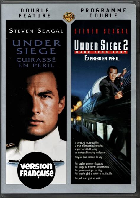 Steven Seagal Cuirass En P Ril Under Siege English French