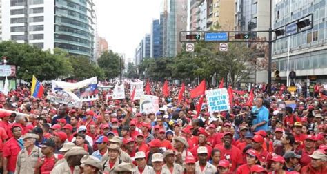 Comenzó concentración de las fuerzas revolucionarias en Caracas FOTOS