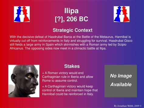 Ilipa 206 BC Strategic Context Stakes No Image Available Ppt