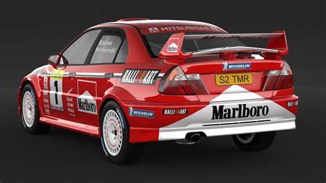 Mitsubishi LancerEvolution 6 Rally car 3D Model $70 - .max .fbx .obj .unknown - Free3D