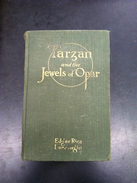 Tarzan And The Jewels Of Opar By Burroughs Edgar Rice Good For Age