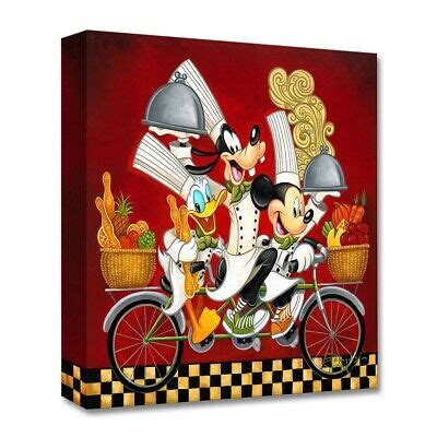 Mickey Mouse Disney Fine Art Tim Rogerson Ltd Ed Toc Print Wheeling