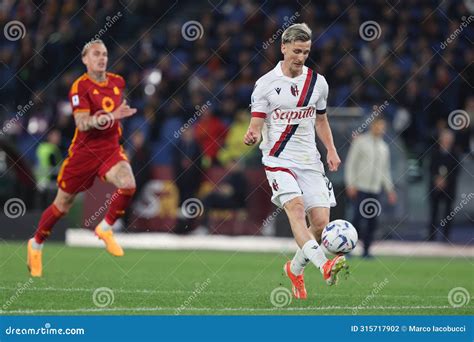 Serie A As Roma Vs Bologna Fc Olympic Stadium In Rome On