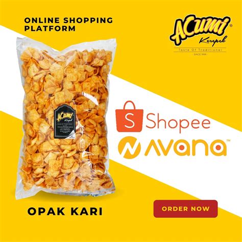 Opak Kari Paket Acumi Kerepek Shopee Malaysia