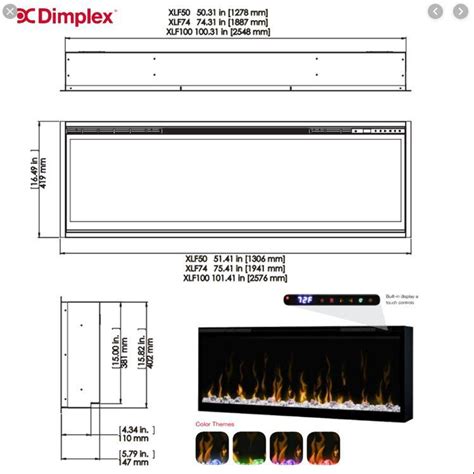 Dimplex Ignitexl 50 Wall Mounted Electric Fire The Stove People