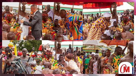 LIVE Minister Of Lands Other Powerful Dignitaries Join Asantehene To