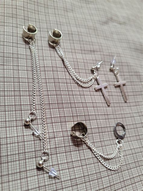 Heeseung Enhypen Jungkook Bts Inspired Cuff Dangle Chain Etsy