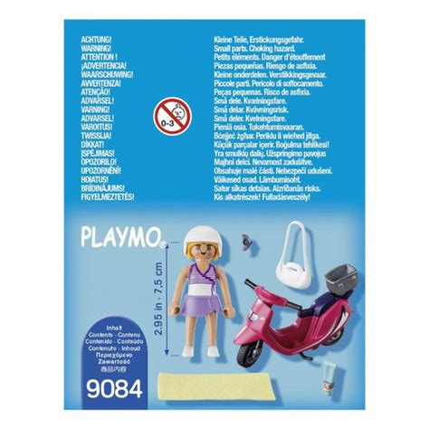 Vacancière avec scooter Playmobil Special PLUS 9084 3 SUISSES