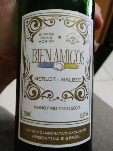 Dante Robino Bien Amigos Merlot Malbec Vivino Us