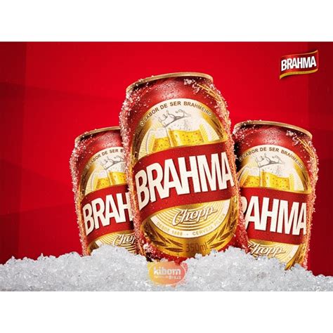 Cerveza Brahma Lata