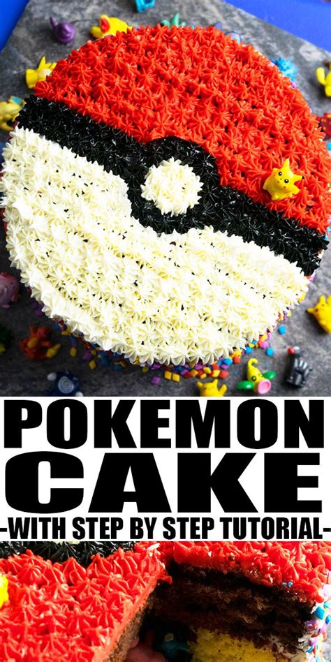 Easy Pokemon Cake Pokeball Cake Artofit