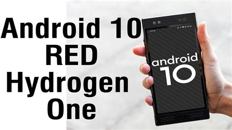 Install Android On Red Hydrogen One Aosp Gsi Treble Rom How To