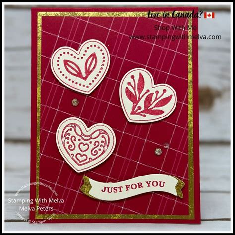 Stampin Up Adoring Hearts In Stampin Up Valentine Cards