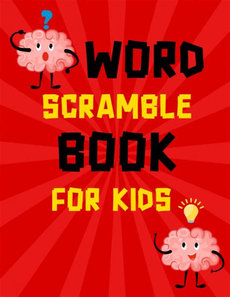 Word Scramble Book For Kids Fun Activity Puzzle Game Book For Kids