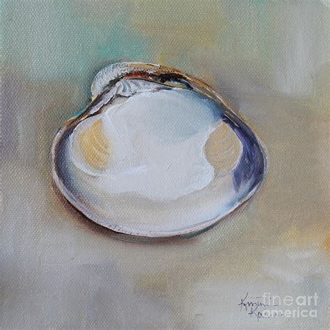 Clam Shell Painting at PaintingValley.com | Explore collection of Clam ...