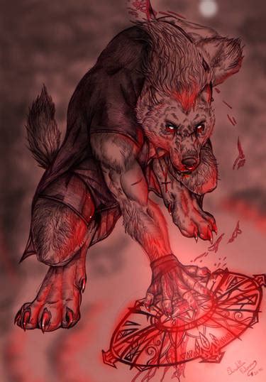 Werewolves Fight By Furiarossaandmimma On Deviantart