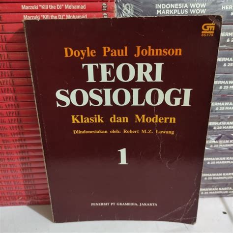 Jual Buku Murah Original Teori Sosiologi Klasik Dan Modern Shopee