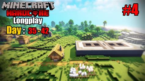 Minecraft Hardcore Longplay Part 4 Day 42 No Commentary YouTube