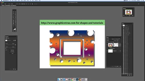 Border Shapes To Create Frames In Photoshop Intermediate Tutorial