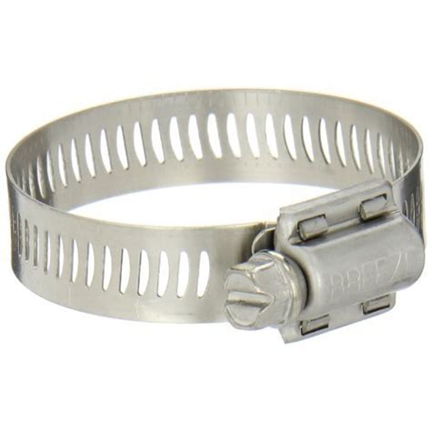 Breeze Power Seal Stainless Steel Hose Clamp Worm Drive Sae Size