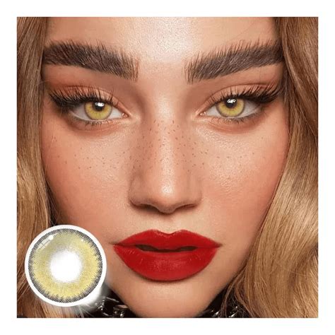 Freshlady La Girl Brown Coloured Contact Lenses Yearly