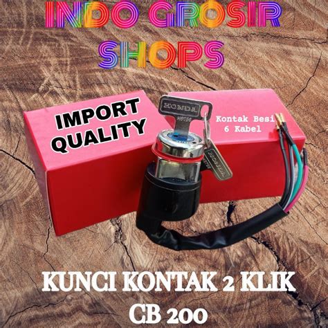 Jual Kunci Kontak Cb 100 Cg125 Gl 100 Gl Pro Max Megapro Custom Dll