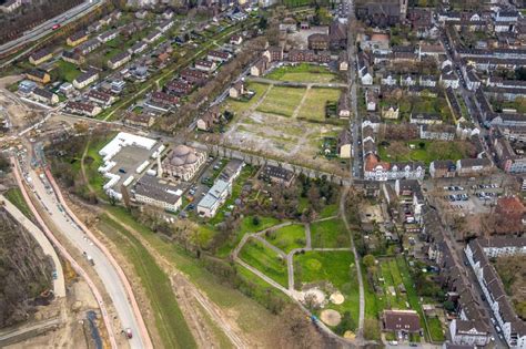 Duisburg Von Oben Geb Ude Der Ditib Moschee Im Ortsteil Marxloh In