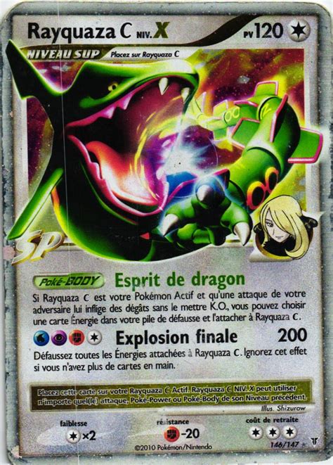 Rayquaza C Niv X Platine Vainqueurs Supr Mes Pok P Dia