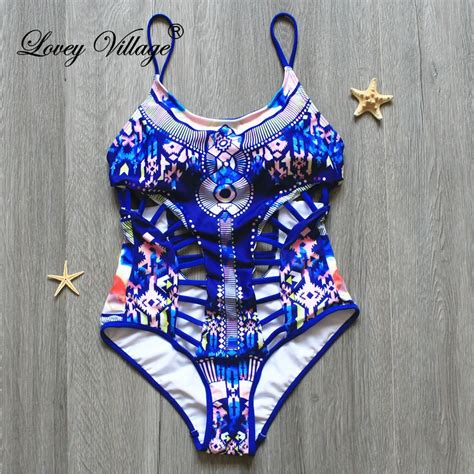 One Piece Swimsuit Sexy Swimwear Women Swim Bathing Suit Vintage Summer