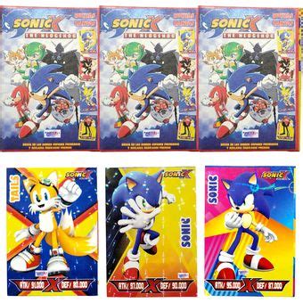 150 Cartas De Juego Coleccionables Sonic X The Hedgehog Linio