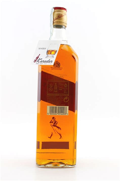 Johnnie Walker Red Label Vol Whisky Speyside Karadarshop