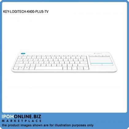 Logitech Wireless Touch Keyboard K Plus Htpc Keyboard For Internet