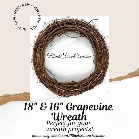 Grapevine Wreath - Etsy