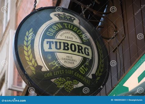 One Of Denmarks Oldest Tuborg Beer 1880 Years Editorial Stock Photo