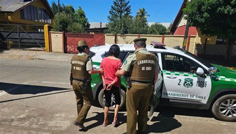 Mujer Es Detenida Por Iniciar Incendio Forestal De Traigu N Al Quemar