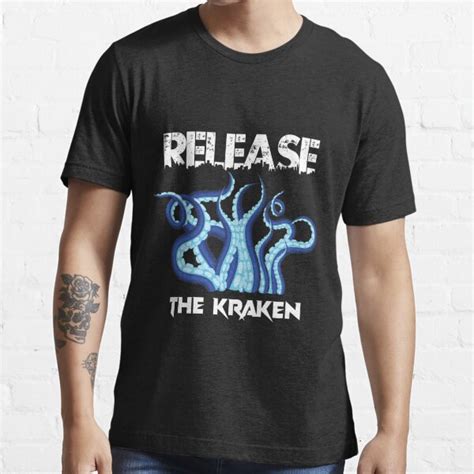 Release The Kraken T Shirt For Sale By Nicyshopy Redbubble Kraken