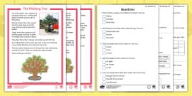 Lion Dancers Differentiated Reading Comprehension Activity