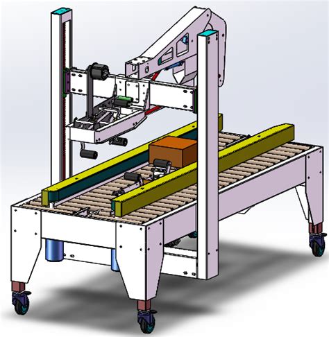 自动封盖机3d模型下载三维模型solidworks模型 制造云 产品模型