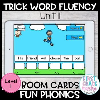 Level Unit Boom Trick Word Sentence Scramble Fun Phonics Tpt