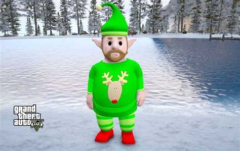 Gta 5 Santa Claus V2 Ped Mod For Fivemsingleplayer Gta Classic Mods