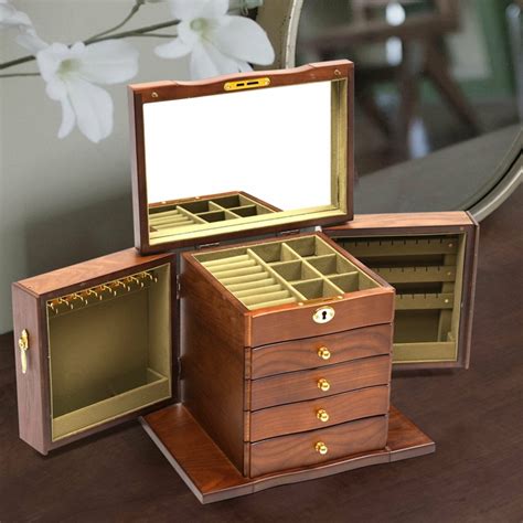 Modern Wood Jewelry Box