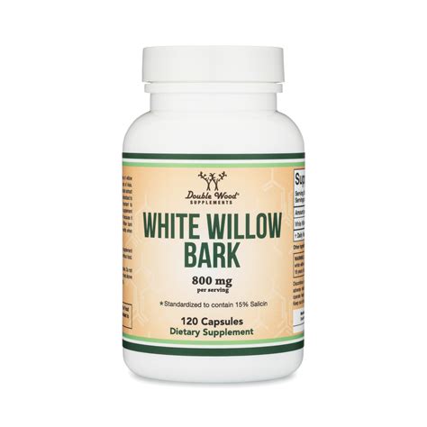 Double Wood White Willow Bark Mydfx Natural Foods And Supplements