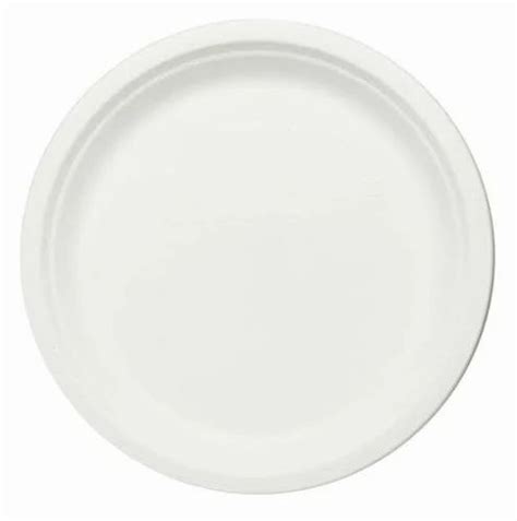 Inch Biodegradable Round Plate At Rs Piece