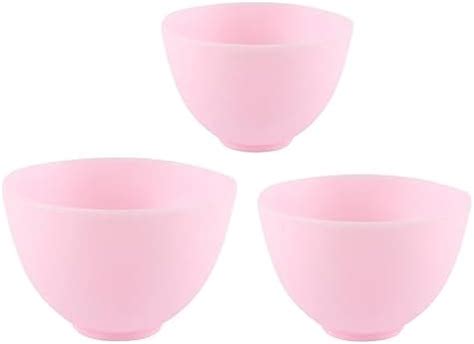 SUPVOX 3pcs Bowl Mixing Bowl For Care Facial Cream Mixing Bowl Spa