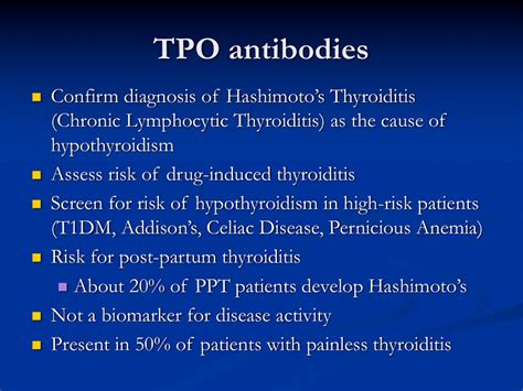 TPO Antibodies - Introduction to Autoimmune Thyroid Disease and the ...