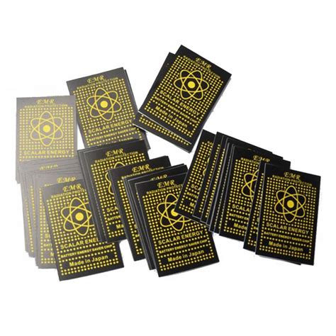 10pcs Set EMR Mobile Phone Anti Radiation Stickers Quantum Radiation