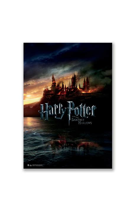 Sihir Dükkanı Wizarding World Poster Harry Potter And Deathly Hollows