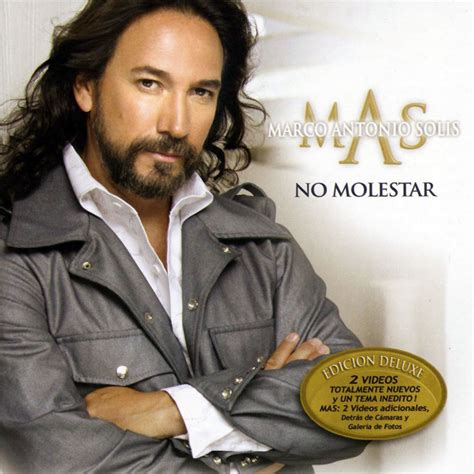 Car Tula Frontal De Marco Antonio Solis No Molestar Edicion Deluxe